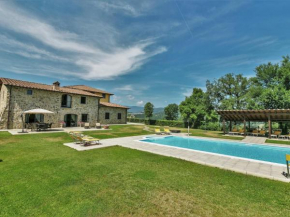 Luxury villa with pool and beautiful garden on an estate Poppi